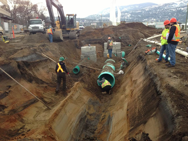 dewatering underground utilities